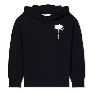 Palm Angels Brand Tree Black Hoodie