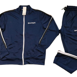 Palm Angels Brand Dark Blue Tracksuit