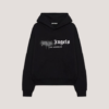 Palm Angels Brand Spray City Black Hoodie