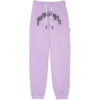 Palm Angels Brand Slim Lilac Sweat Pants