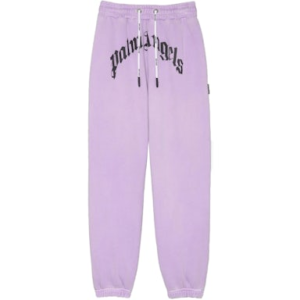 Palm Angels Brand Slim Lilac Sweat Pants
