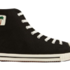 Palm Angels Brand High Top Black Shoes