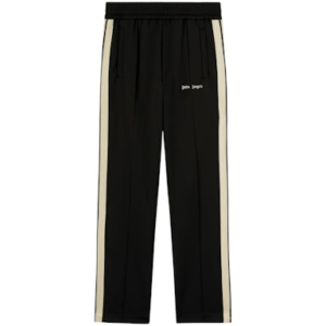 Palm Angels Brand Slim Black Sweat Pants