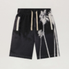 Palm Angels Brand Decoding Logo Shorts